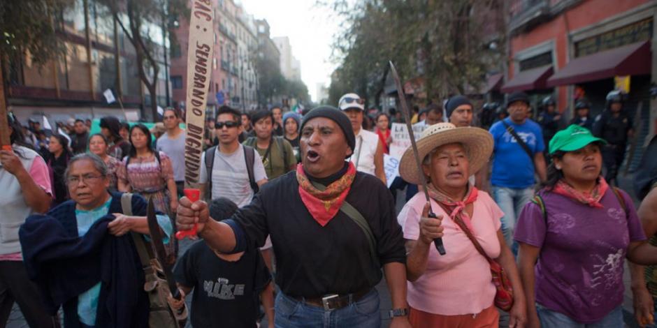 Marcharán pobladores de Atenco contra consulta por el NAIM
