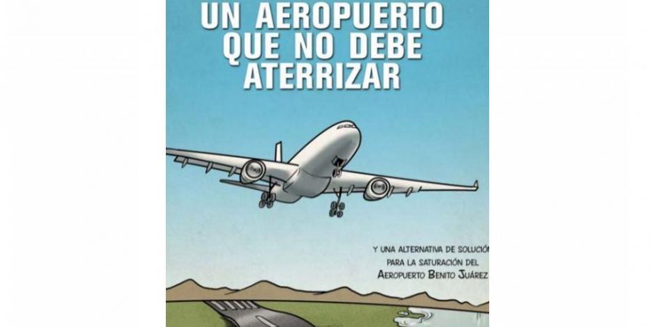 ...Y con historieta, López Obrador intenta tirar nueva terminal aérea