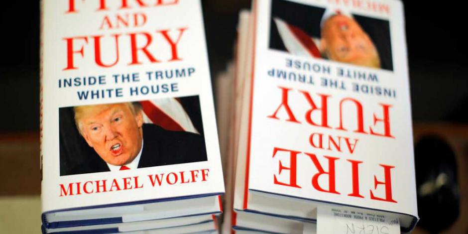 Mexicanos podrán leer “Fuego y furia", libro sobre Trump, en febrero