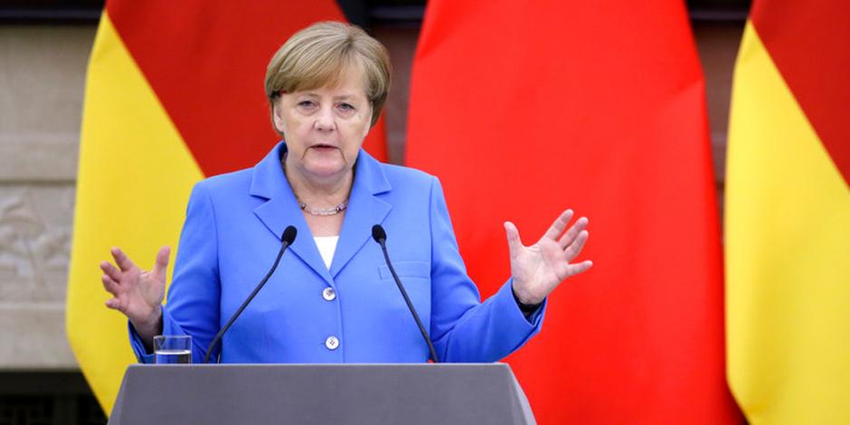 Si Trump impone aranceles Europa responderá unida, advierte Merkel