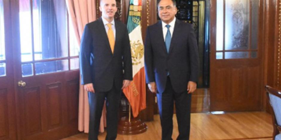Se reúne gobernador de Guerrero con secretario de Hacienda