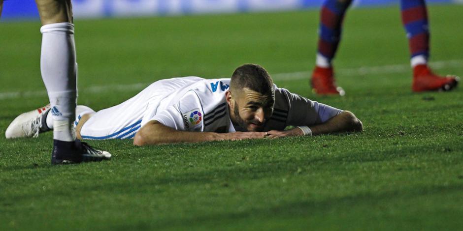 Se agrava crisis en Real Madrid, empata frente al Levante