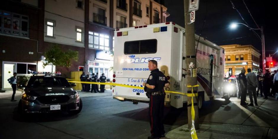 Suman tres muertos por tiroteo en Toronto