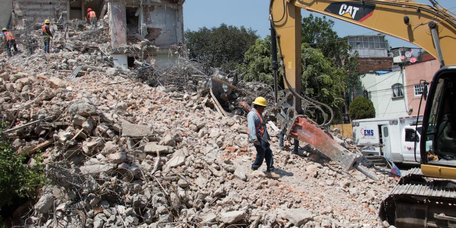 Anuncian subsidio de reconstrucción para la Ciudad de México
