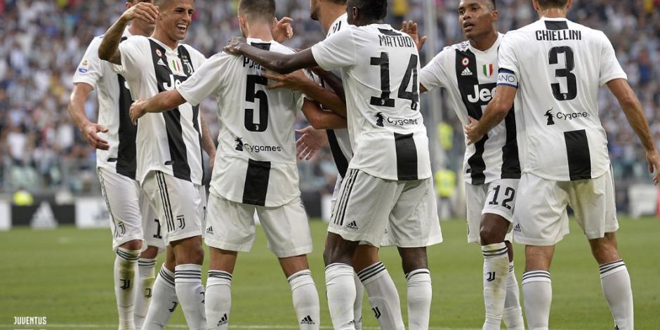 Juventus vence 2-0 a la Lazio; Cristiano Ronaldo sigue sin anotar