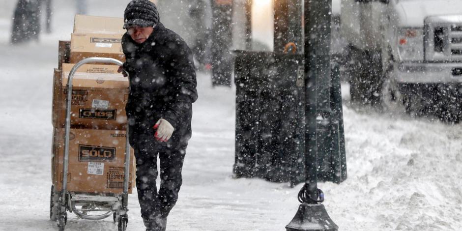 Nueva York en estado de emergencia por clima invernal