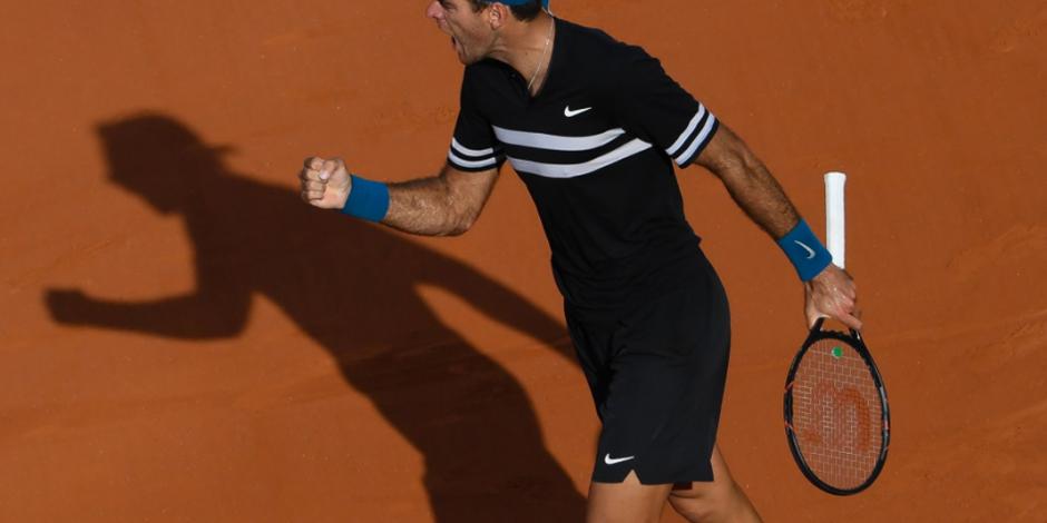 Del Potro, semifinalista de Roland Garros; se enfrentará ante Rafael Nadal