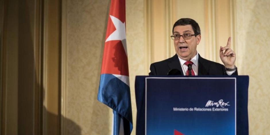 Canciller cubano dice que OEA es "mero instrumento de EU" y respalda a Maduro