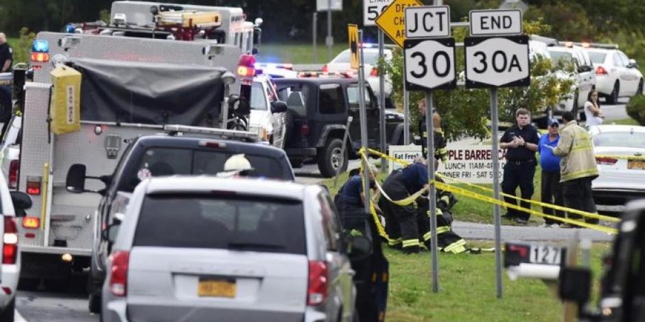Mueren 20 personas tras accidente de tránsito en Nueva York