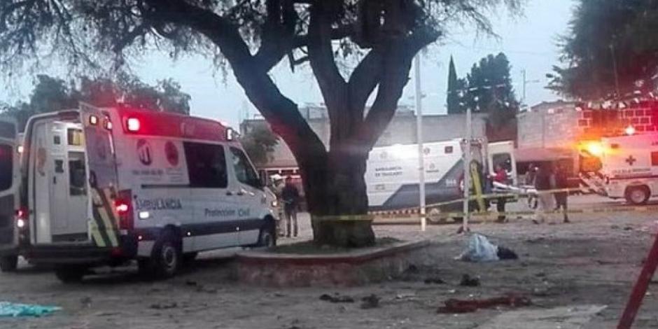 Suman ocho los fallecidos por explosión en Tequisquiapan