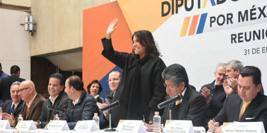 Encuestas revelan crecimiento del Frente, asegura Alejandra Barrales