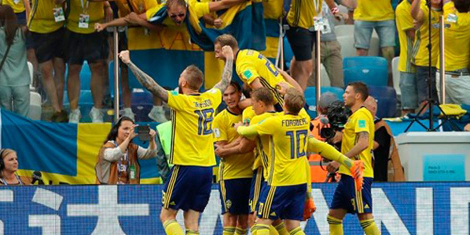 FOTOS: Con penal, producto del VAR, Suecia derrota 1-0 a Corea del Sur