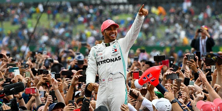 Lewis Hamilton es el segundo piloto más ganador en la historia de la F1.