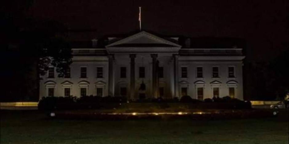 La Casa Blanca fue apagó sus luces por primera vez en décadas