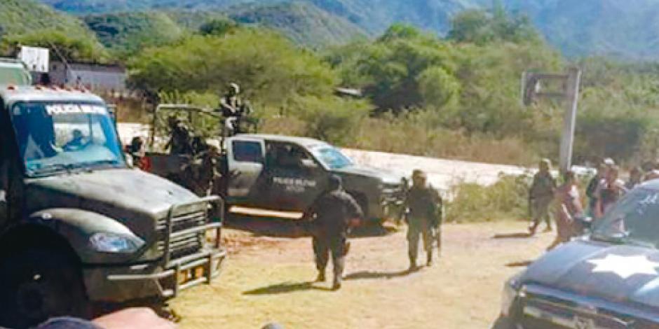Mueren cuatro federales en enfrentamiento en Guerrero