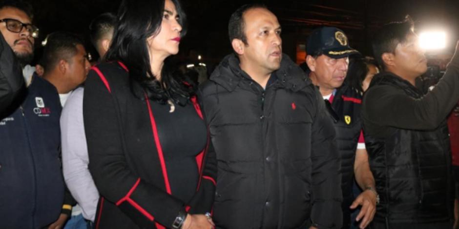 Supervisa delegada de Iztapalapa operativo para recuperar panteón de Culhuacán