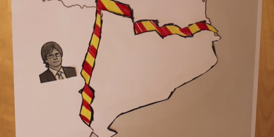 VIDEO: Con colores explican en 10 minutos historia de Cataluña