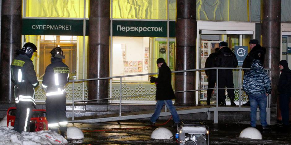 Detienen al autor del ataque explosivo en San Petesburgo, Rusia