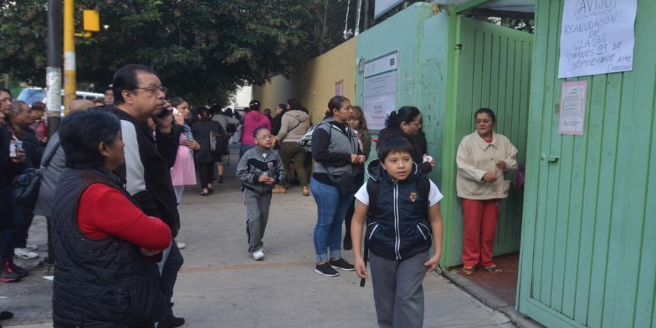 Escuelas sin daños regresan a clases este lunes en Oaxaca: IEEPO