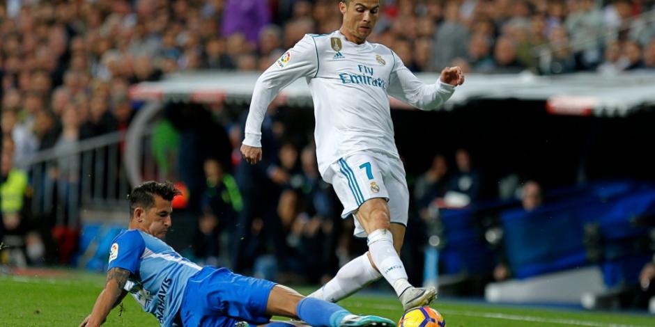 Cristiano Ronaldo le da el triunfo al Real Madrid frente a Málaga