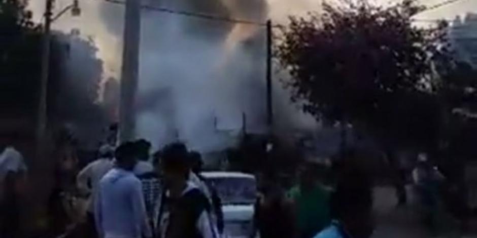 Nueva explosión de pirotecnia en Tultepec deja un muerto