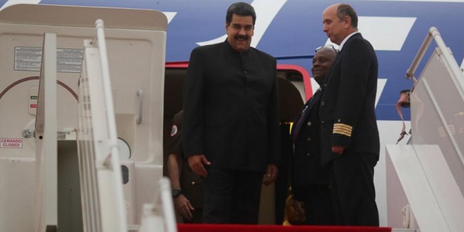 Pese a crisis venezolana, Maduro deja el país para ayudar en caso Jerusalén