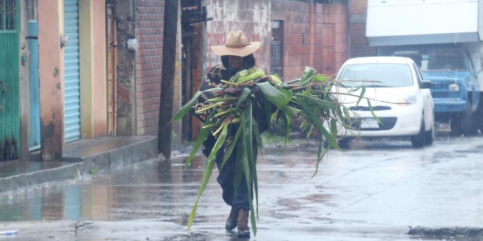 Tormenta "Lidia" mantiene temporal de lluvias en gran parte del país