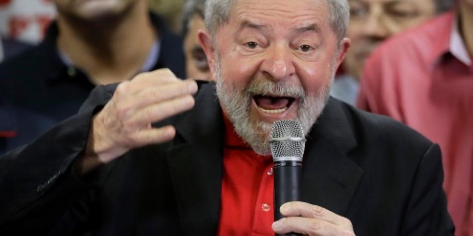 "Quien cree que es mi fin se va a romper la cara", declara Lula da Silva