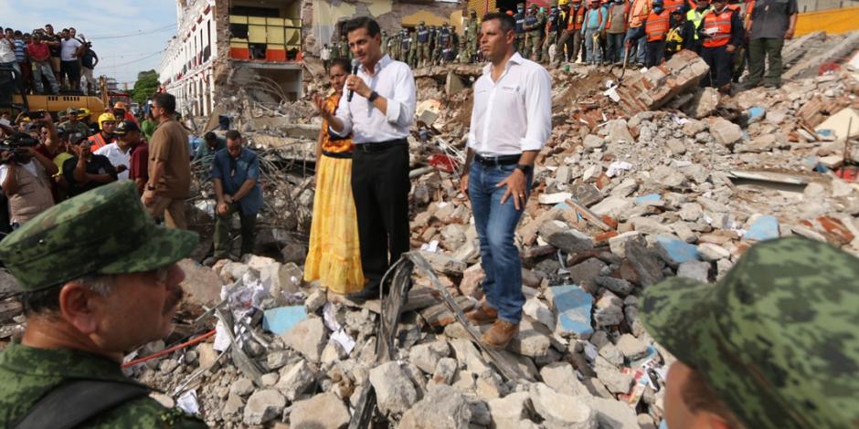 Presidencia niega intermediarios para llevar ayuda tras terremoto