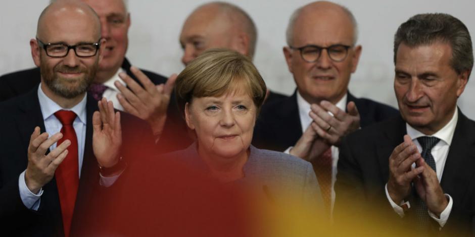 Angela Merkel proclama su cuarta victoria en Alemania