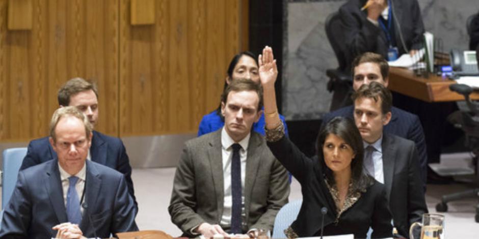 Embajadora de EU a miembros de la ONU: Jerusalén es “asunto personal”