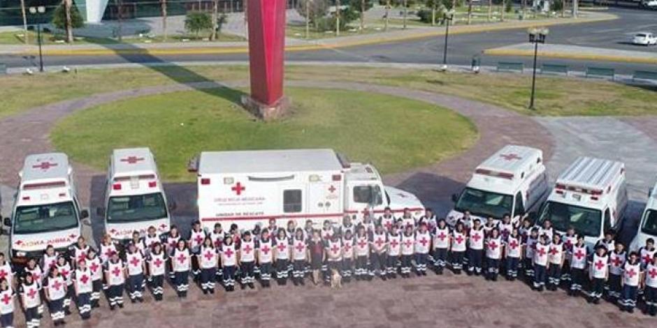Cruz Roja Mexicana envía socorristas a Texas tras paso de “Harvey”