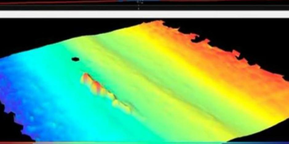Detecta buque científico imagen compatible con submarino perdido