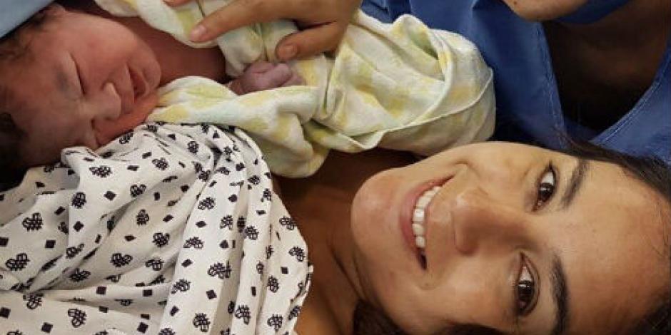 Paola Espinosa se convierte en mamá el día de su cumpleaños