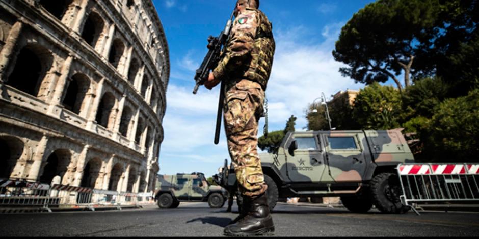 Refuerzan medidas de seguridad en Italia tras atentado en Barcelona