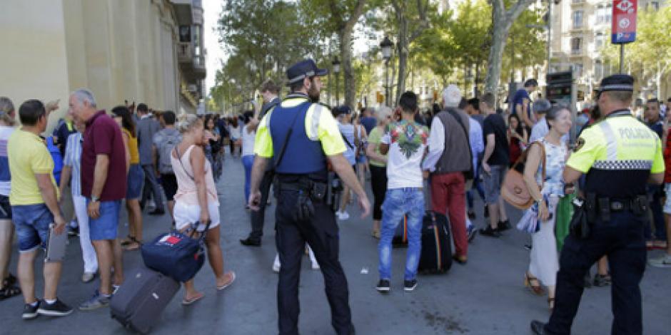 México condena atentado terrorista en Barcelona, España