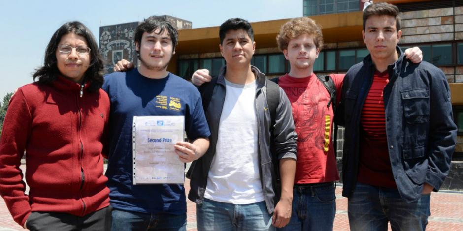 Estudiantes de la UNAM triunfan en competencia de Matemáticas