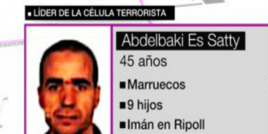 Terrorista de Barcelona, España, acudió a Francia a recibir cursos de explosivos