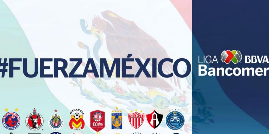 En solidaridad por el sismo, suspenden juegos de Liga MX