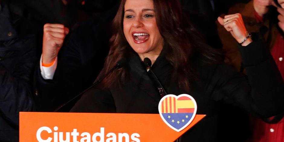 Inés Arrimadas, primera mujer que dirigirá Cataluña