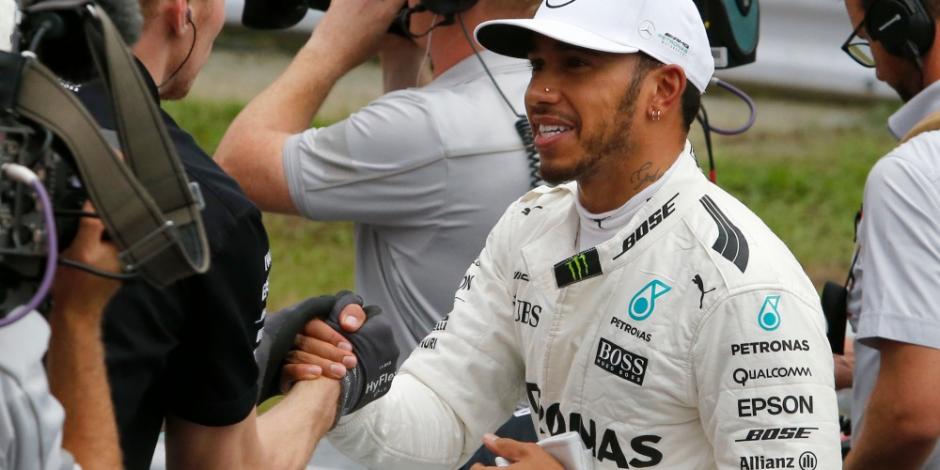 Hamilton asegura la pole position para el GP de Japón
