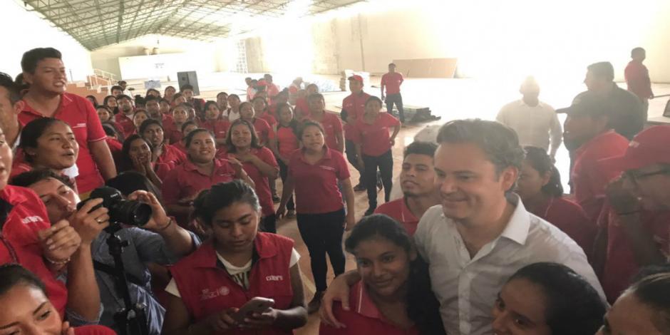 VIDEO: Centro Escolar Juchitán, la primera escuela en ser reconstruida