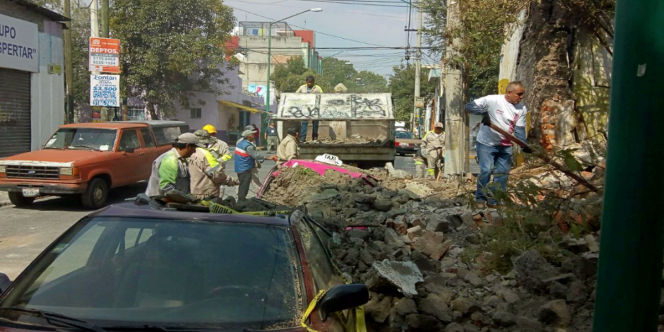 En la Cuauhtémoc, 27 edificios a punto de colapsar
