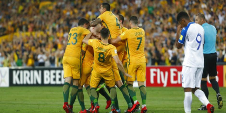 Australia vence 3-1 a Honduras y va rumbo a Rusia 2018