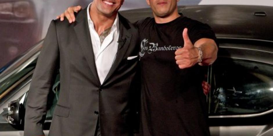 Dwayne Johnson y Vin Diesel, los actores más taquilleros del año