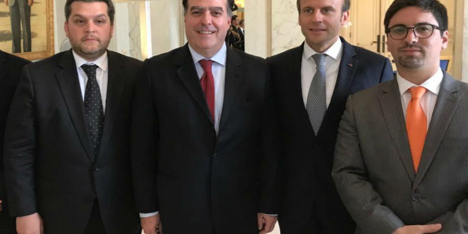 Parlamento de Francia recibe a líder de Asamblea venezolana