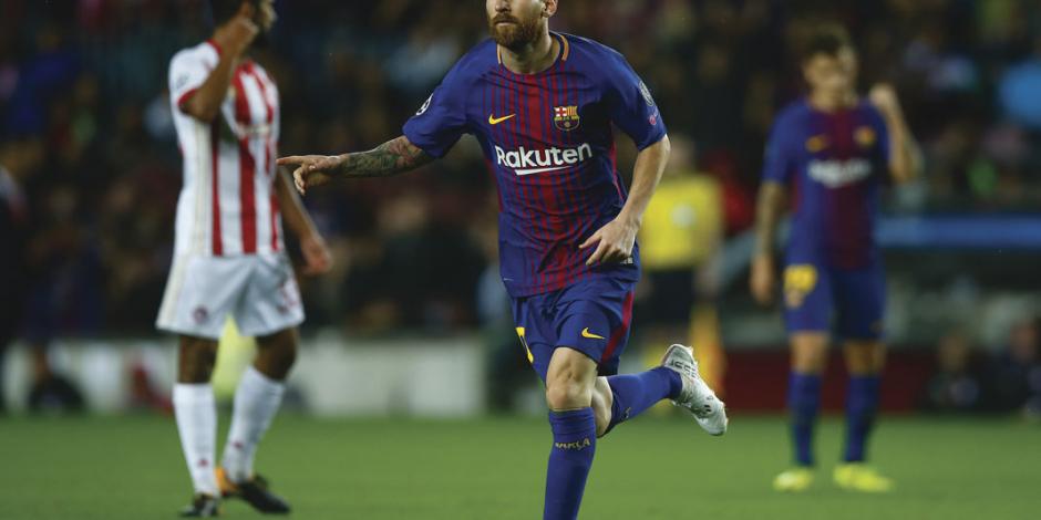 Messi llega a 100 goles en torneos europeos