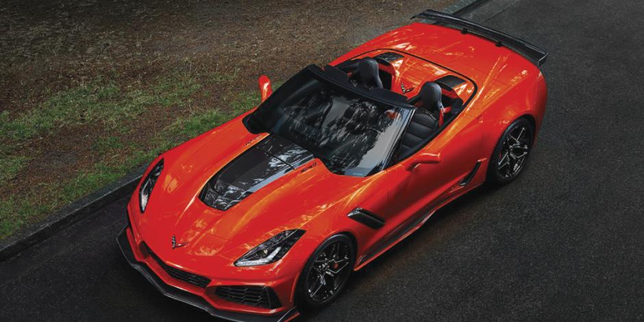 Corvette ZR1, poder al aire libre con mayor velocidad