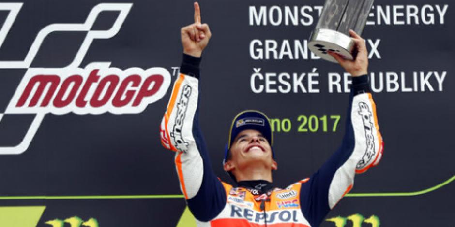 Marc Márquez gana el Gran Premio Checo de MotoGP