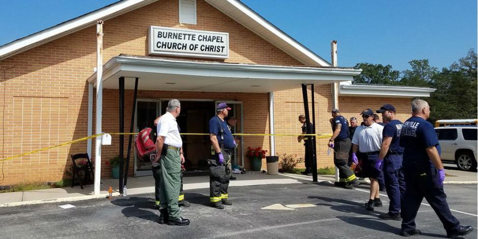 Tiroteo en iglesia de Tennessee deja un muerto y 7 heridos